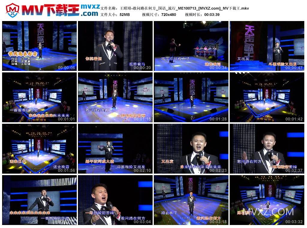 王昭璋-敢问路在何方_国语_流行_ME100713